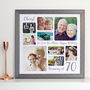 Personalised 70th Birthday Square Photo Collage, thumbnail 11 of 11