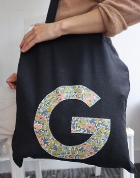 Reusable Tote Bag With Liberty London Letter 50 Prints, 2 of 12