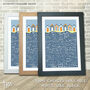 Let's Go To The Seaside Beach Huts Print, thumbnail 2 of 5