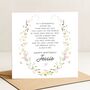 Sister Birthday Poem Card Personalised For Her, thumbnail 2 of 8
