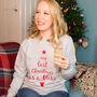 'Last Christmas As Miss' Christmas Jumper Sweatshirt, thumbnail 2 of 6