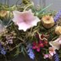 Lavender And Poppy Wreath Home Wall Decoration, thumbnail 3 of 9