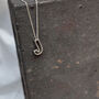Personalised Silver Initial Letter Charm Necklace, thumbnail 6 of 12