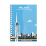 Personalised Spinnaker Tower Diary And Notebook, thumbnail 2 of 10