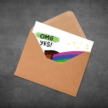 Coming Out Card – Rainbow Closet Pride Greeting, 5 of 5