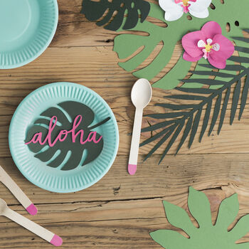 Green Tropical Leaf Decorations, 2 of 12