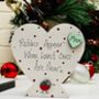 Personalised Memorial Robin Heart Christmas Decoration, thumbnail 3 of 3