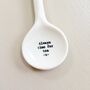 'Time For Tea' Ceramic Spoon ~ Boxed, thumbnail 3 of 4