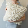 Loop Stitch Cushion Easy Knitting Kit, thumbnail 1 of 9