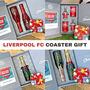 Liverpool Fc Personalised Drinks Gift And Coaster, thumbnail 1 of 5