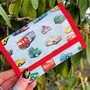 Childrens Cars Design Red Wallet, thumbnail 1 of 6