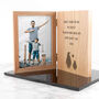 Personalised Father's Day Penguin Book Photo Frame, thumbnail 3 of 5