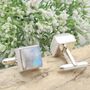 Moonstone Sterling Silver Cufflinks, thumbnail 3 of 5