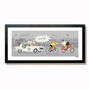 Personalised Cycling Art Print, Time Trial, thumbnail 7 of 9
