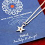 Little Star Birthstone Necklace, thumbnail 1 of 5