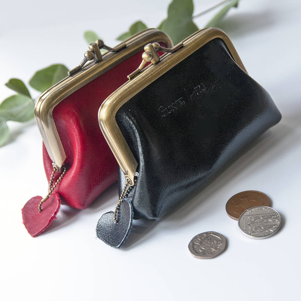 Real Leather Cute Coin Purse By Grace & Valour | www.waldenwongart.com