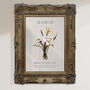 Birth Flower Wall Print 'Daffodil' For March, thumbnail 5 of 9