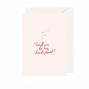 Will You Be My Bridesmaid Card, 2 of 2