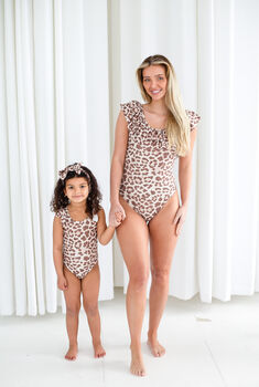 Matching Family Boy's Leopard Swimshorts, 5 of 11
