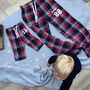 Personalised Family Tartan Pyjamas, thumbnail 1 of 1