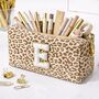 Personalised Leopard Print Makeup Cosmetic Bag Pencil Case, thumbnail 2 of 4