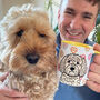 Personalised Sweet Heart Dog Lover Mug, thumbnail 1 of 9