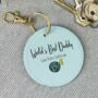 Personalised World's Best Daddy Keyring, thumbnail 1 of 9