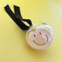 Personalised Smiley Face Fill Me Up Bauble, thumbnail 2 of 8