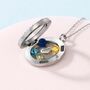 Floating Gem Locket | 18 Ct Gold Plated, thumbnail 5 of 5