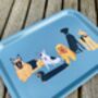 All The Dogs Small Wooden Tray, thumbnail 2 of 5