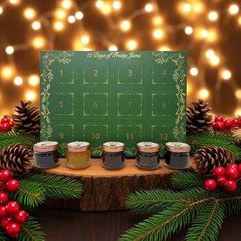 12 Days Fruity Jam Advent Calendar | Best Gift For Christmas, 4 of 4