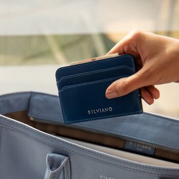 Silviano Card Holder Blue, 4 of 4