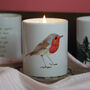 Personalised Robin Candle, thumbnail 3 of 5