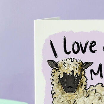 I Love Ewe Mother's Day Card, 2 of 5