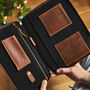 Personalised Leather iPad Travel Organiser, thumbnail 6 of 12