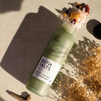 Luxury Bath Salts Gift With Upcycled Flower Petals + Essential Oils, 2 of 7