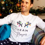 Men's Team Personalised Christmas Pyjamas, thumbnail 1 of 3