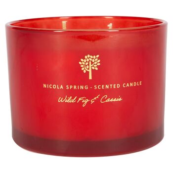 Wild Fig And Cassis Scented Candle 38hr Burn, 4 of 6