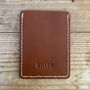 Personalised Leather Card Holder, thumbnail 5 of 6