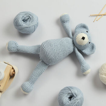 Peter The Teddy Bear Crochet Kit, 3 of 11