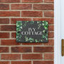 Ivy Slate House Number Or Name Wall Mounted Sign, thumbnail 2 of 2