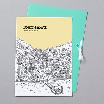Personalised Bournemouth Print, 10 of 10