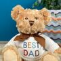 Father’s Day ‘Best Dad’ Keeleco Small Dougie Gift Bear, thumbnail 1 of 5
