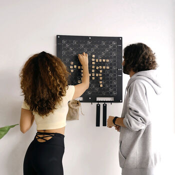 Metal Wall Word Game Family Night Games, 3 of 10