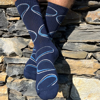 Rugby Men's Upcycled Crew Socks, 2 of 4
