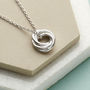 Personalised Silver Besties Necklace, thumbnail 3 of 6