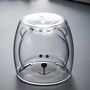 Cute Animal Double Wall Glass Cup, thumbnail 2 of 11