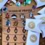 12/24 Days Custom Enamel Pin Advent Calendar And Pinboard, thumbnail 1 of 7