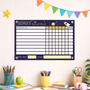 Personalised Acrylic Space Themed Kids Responsibility Chart, thumbnail 2 of 7