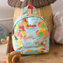 Personalised Children's Map Backpack Gift For Travel, thumbnail 4 of 4